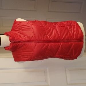 Aeropostale Red Puffer Vest Size M